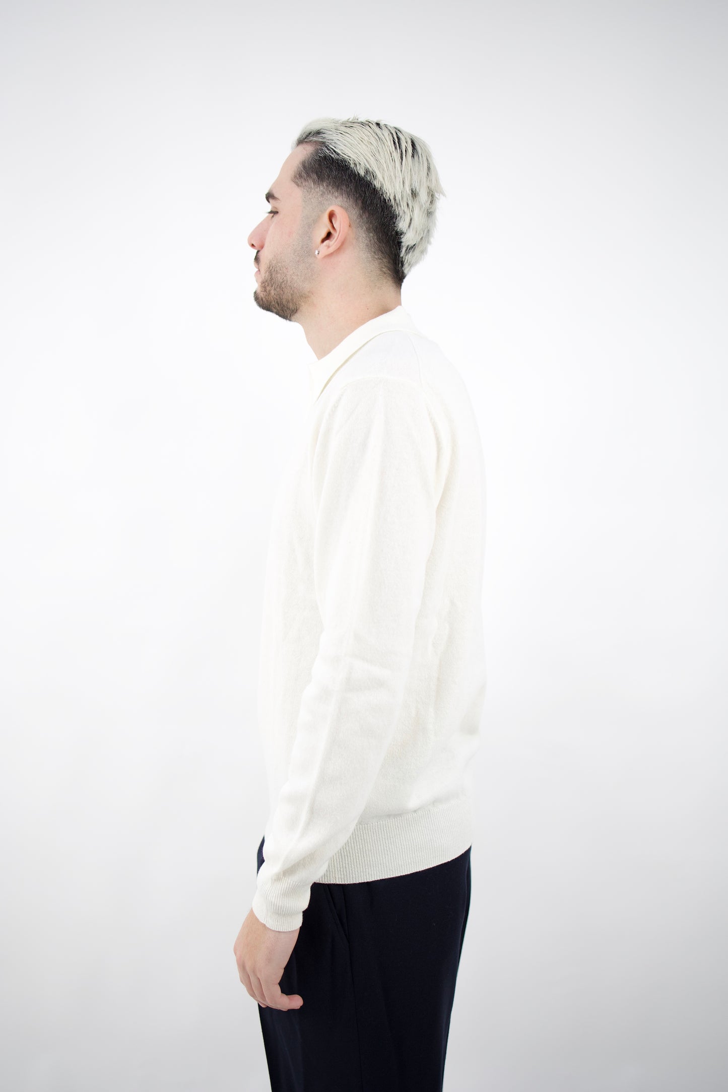 POLO OPEN COLLAR BIANCO 2561004/28R Altea