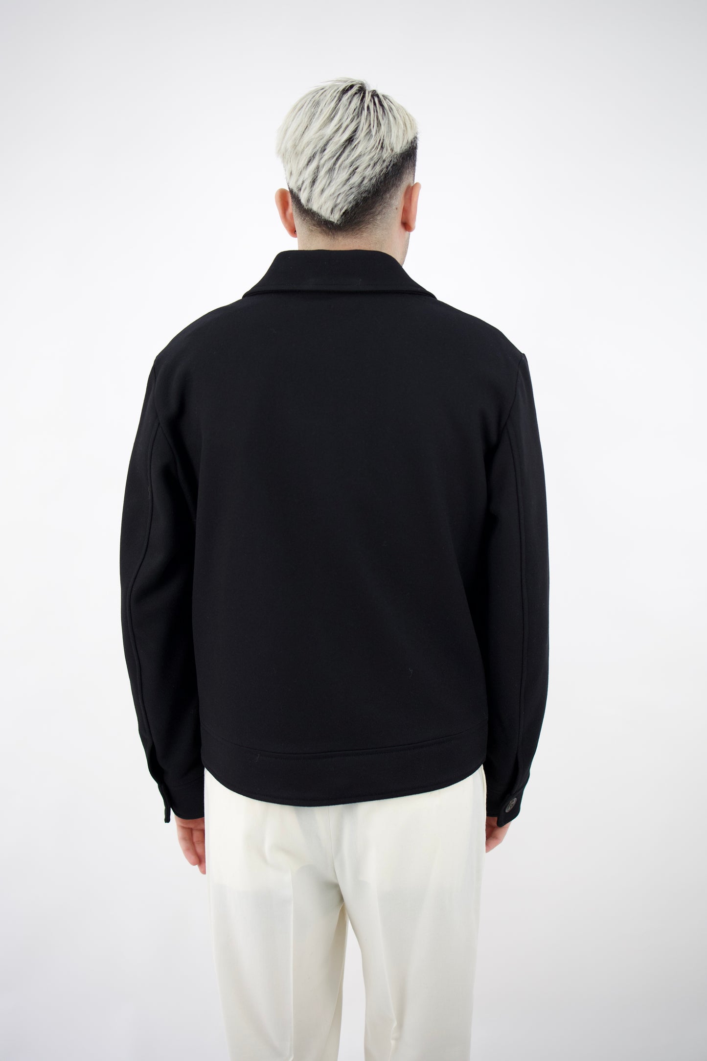 GIUBBINO LANA&CASHMERE NERO 57516/9 9369 L.B.M.