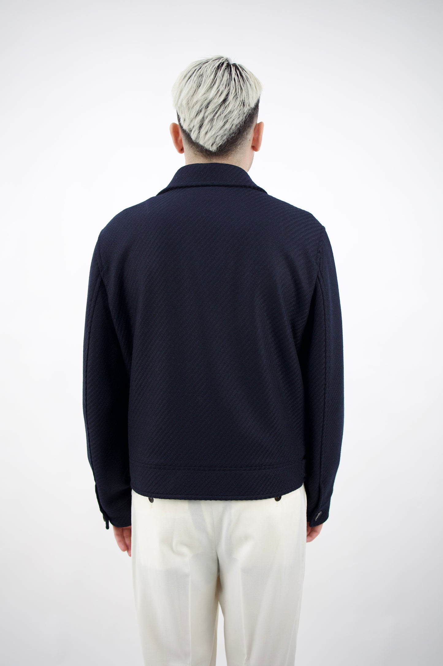 GIACCA BLU NAVY IN LANA&CASHMERE 57523/2 9040 GABRIELE PASINI