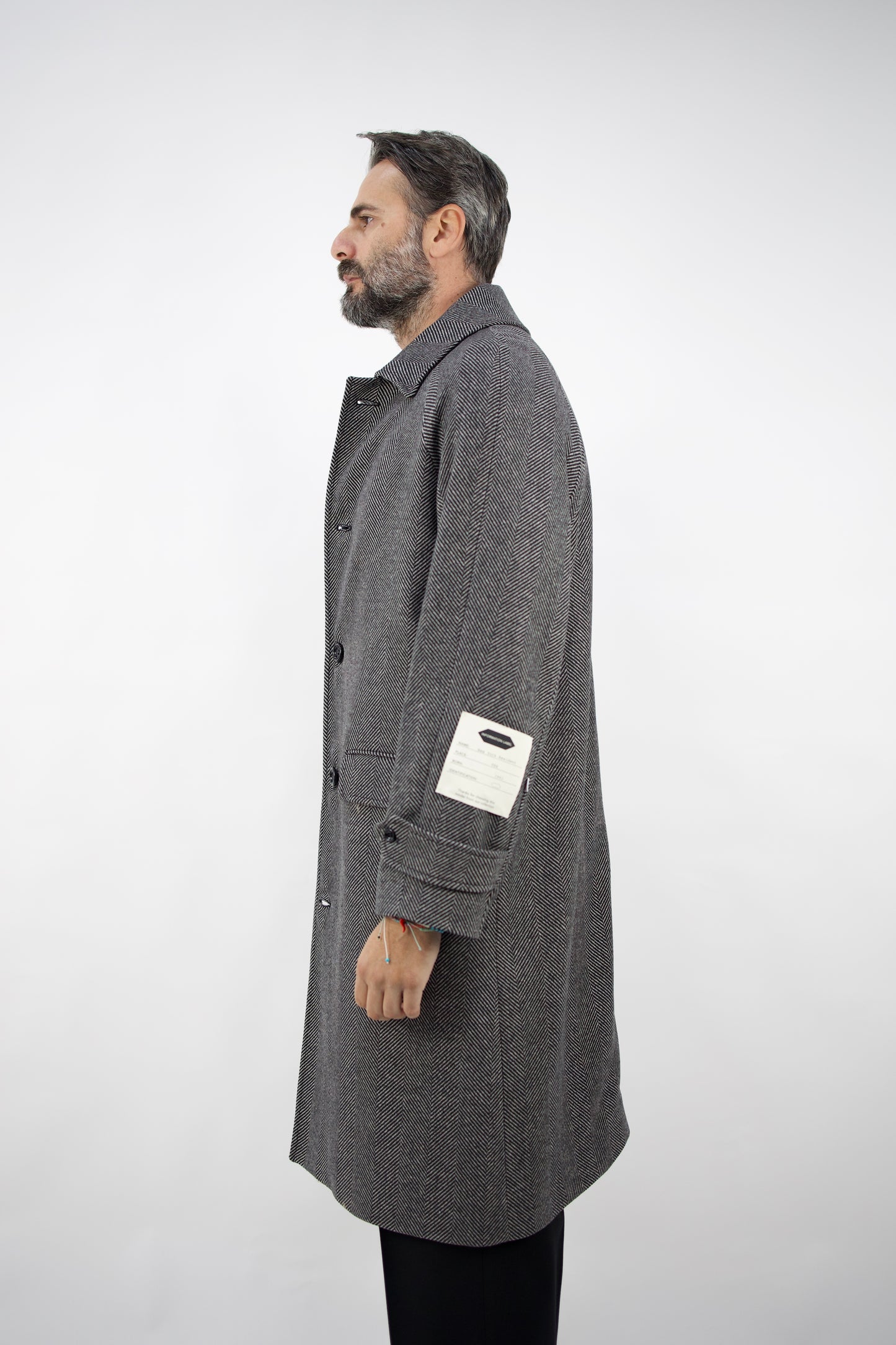 CAPPOTTO IN LANA GRIGIO PEORIA/2K152 F25 New York Resident