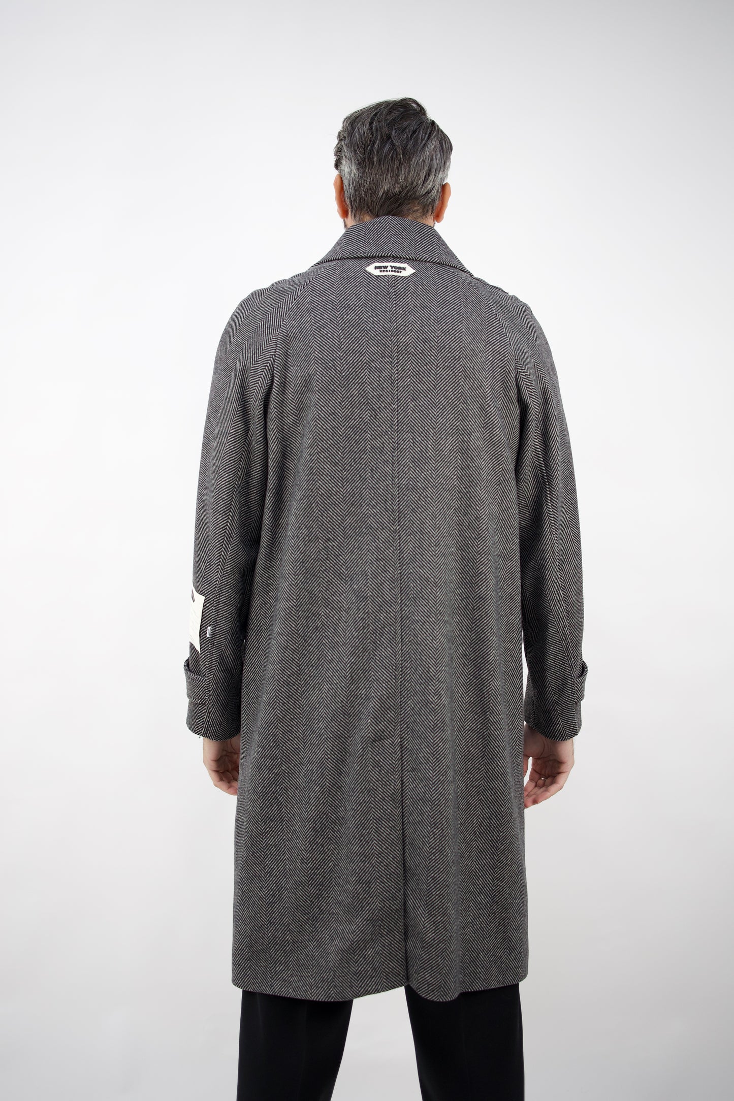 CAPPOTTO IN LANA GRIGIO PEORIA/2K152 F25 New York Resident