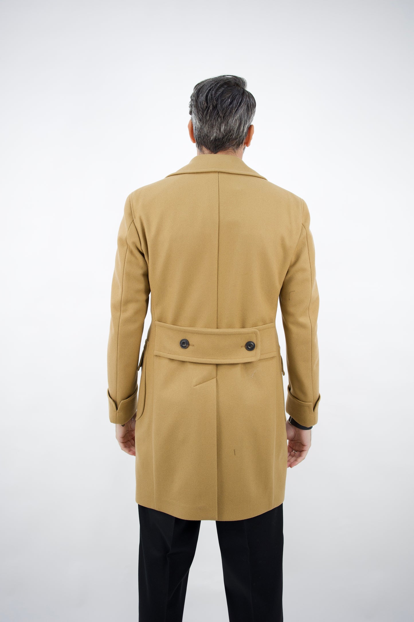 CAPPOTTO IN LANA&CASHMERE CAMMELLO 57516/4 7495 L.B.M.