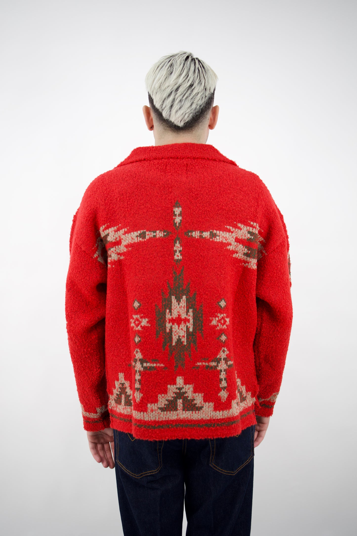 OVER SHIRT WESTERN ROSSO TLCFW26M006 telacruda