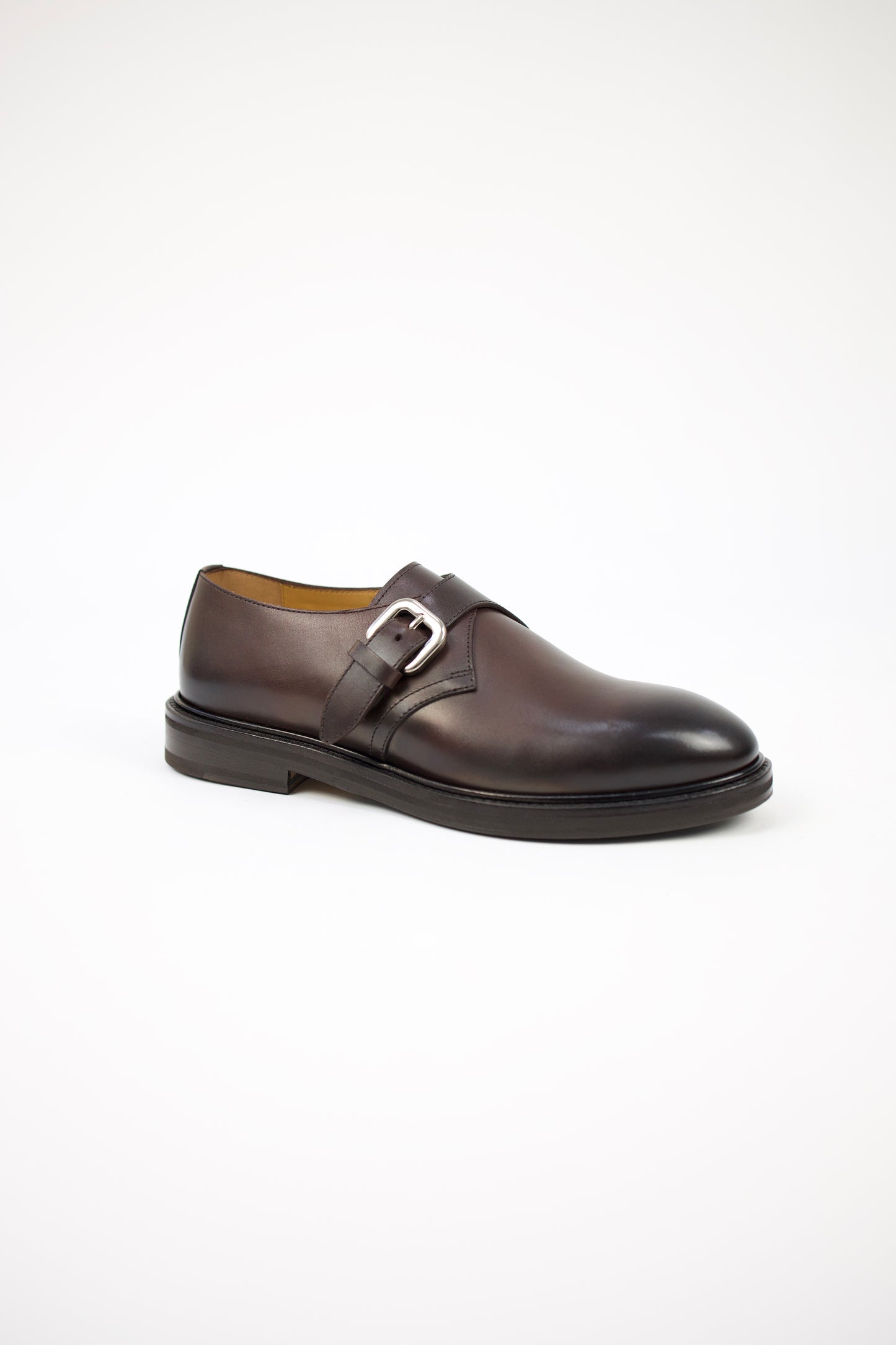 SCARPA MONOFIBIA IN PELLE TESTA DI MORO 85203 P.0 HENDERSON BARACCO