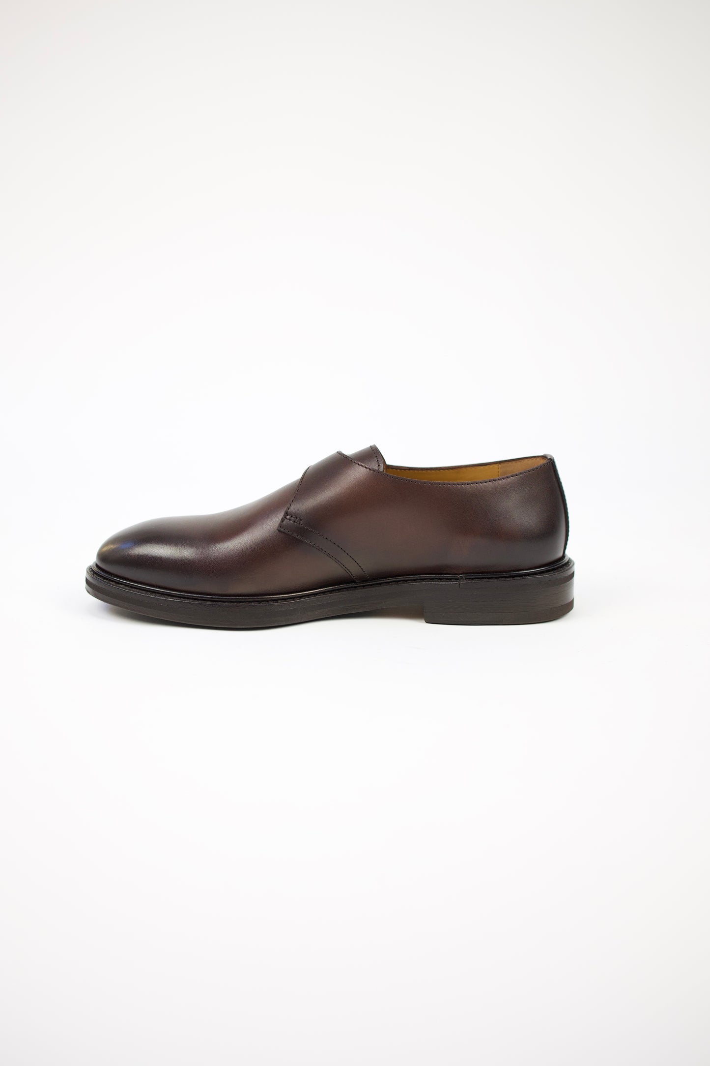 SCARPA MONOFIBIA IN PELLE TESTA DI MORO 85203 P.0 HENDERSON BARACCO