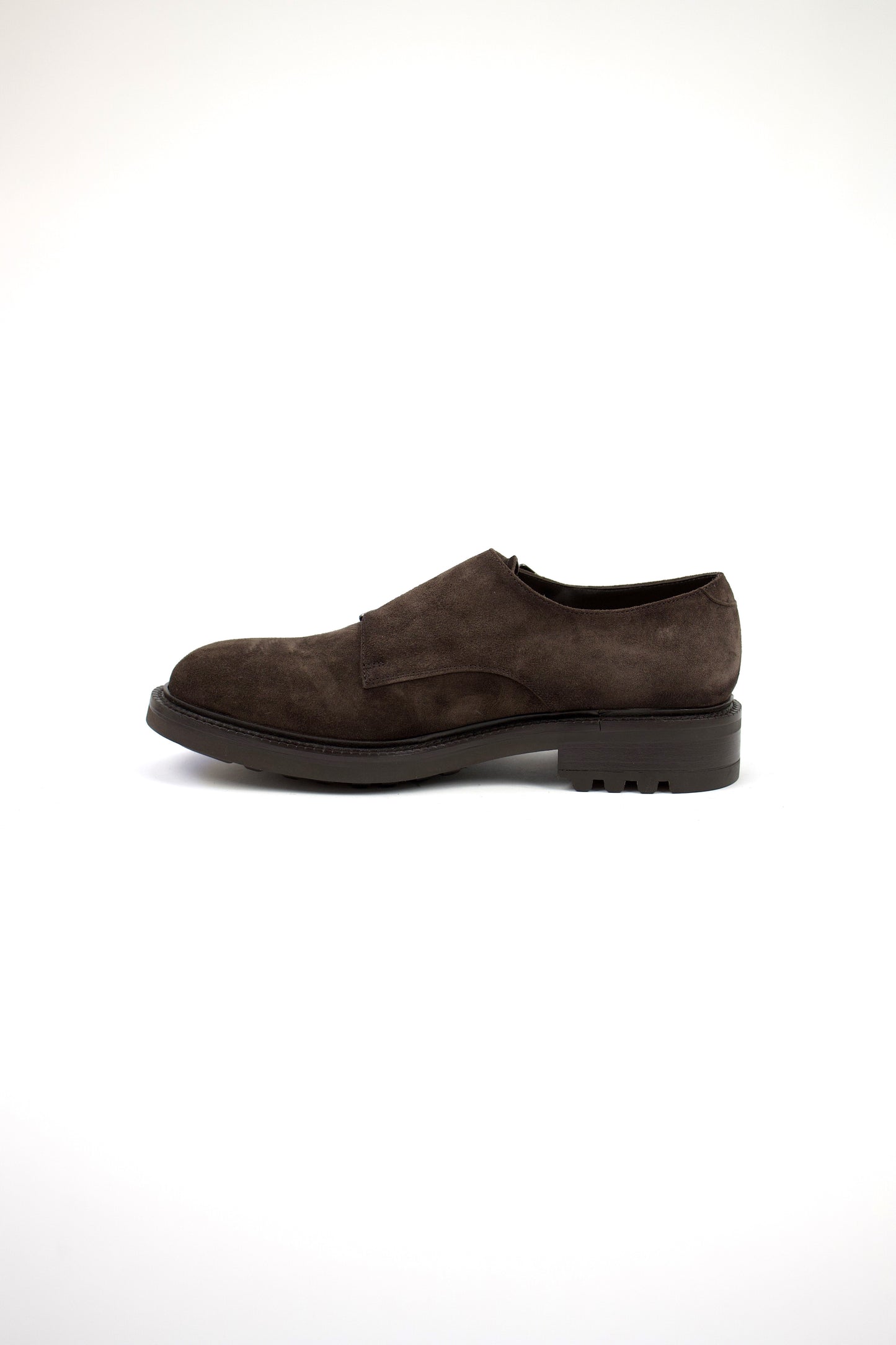 MOCASSINO DOPPIA FIBIA CAMOSCIO MARRONE 68062 Alexander Hotto