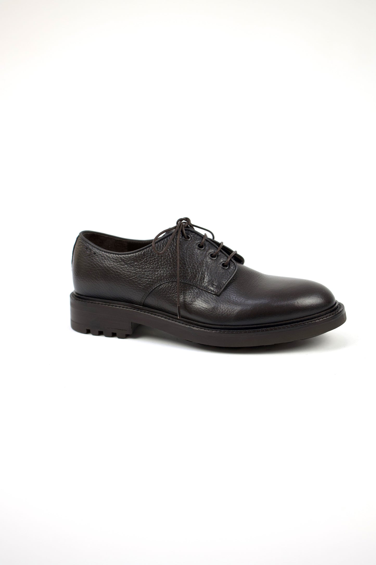 SCARPA DERBY IN PELLE TESTA DI MORO 68038 Alexander Hotto