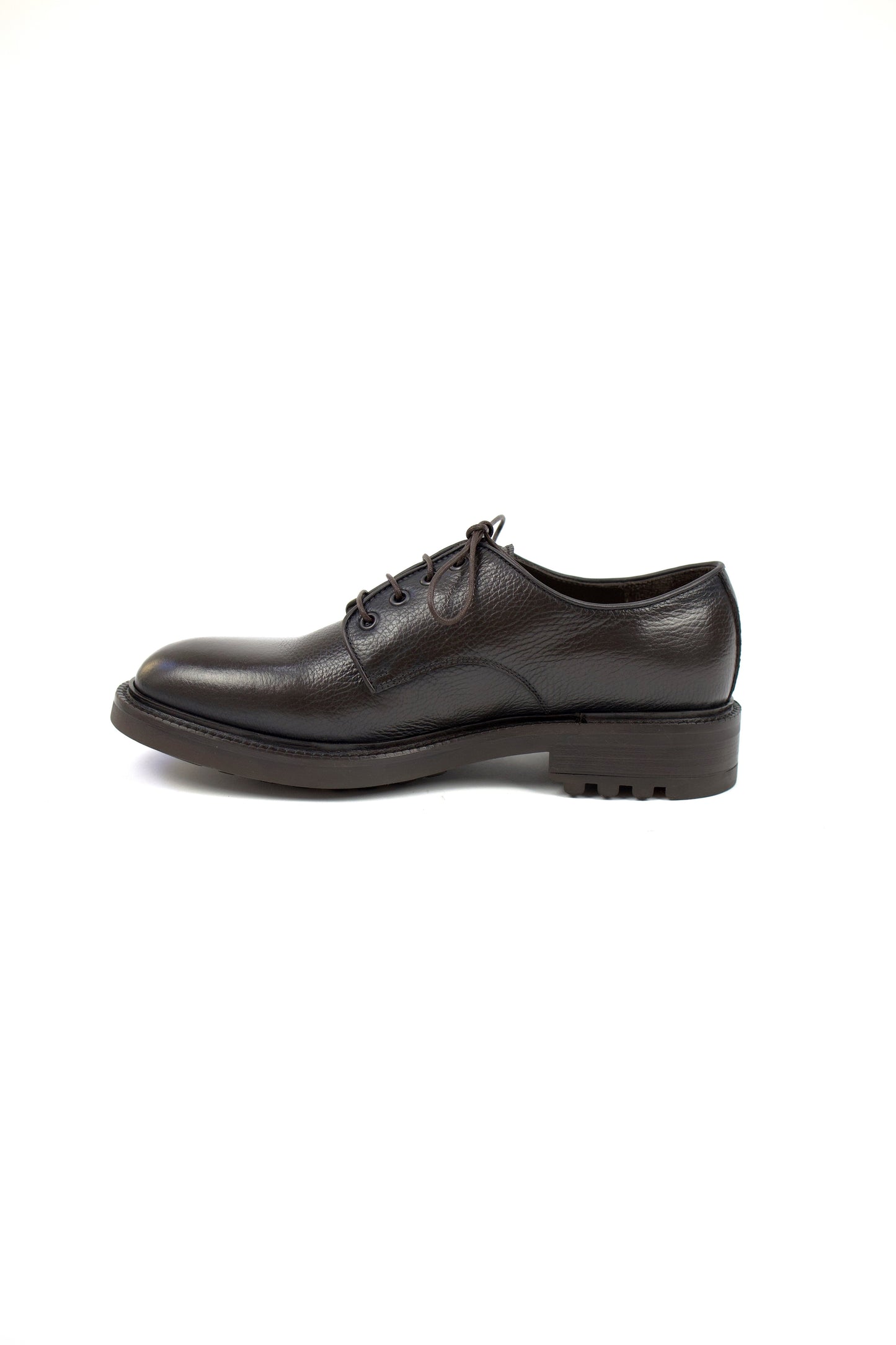SCARPA DERBY IN PELLE TESTA DI MORO 68038 Alexander Hotto