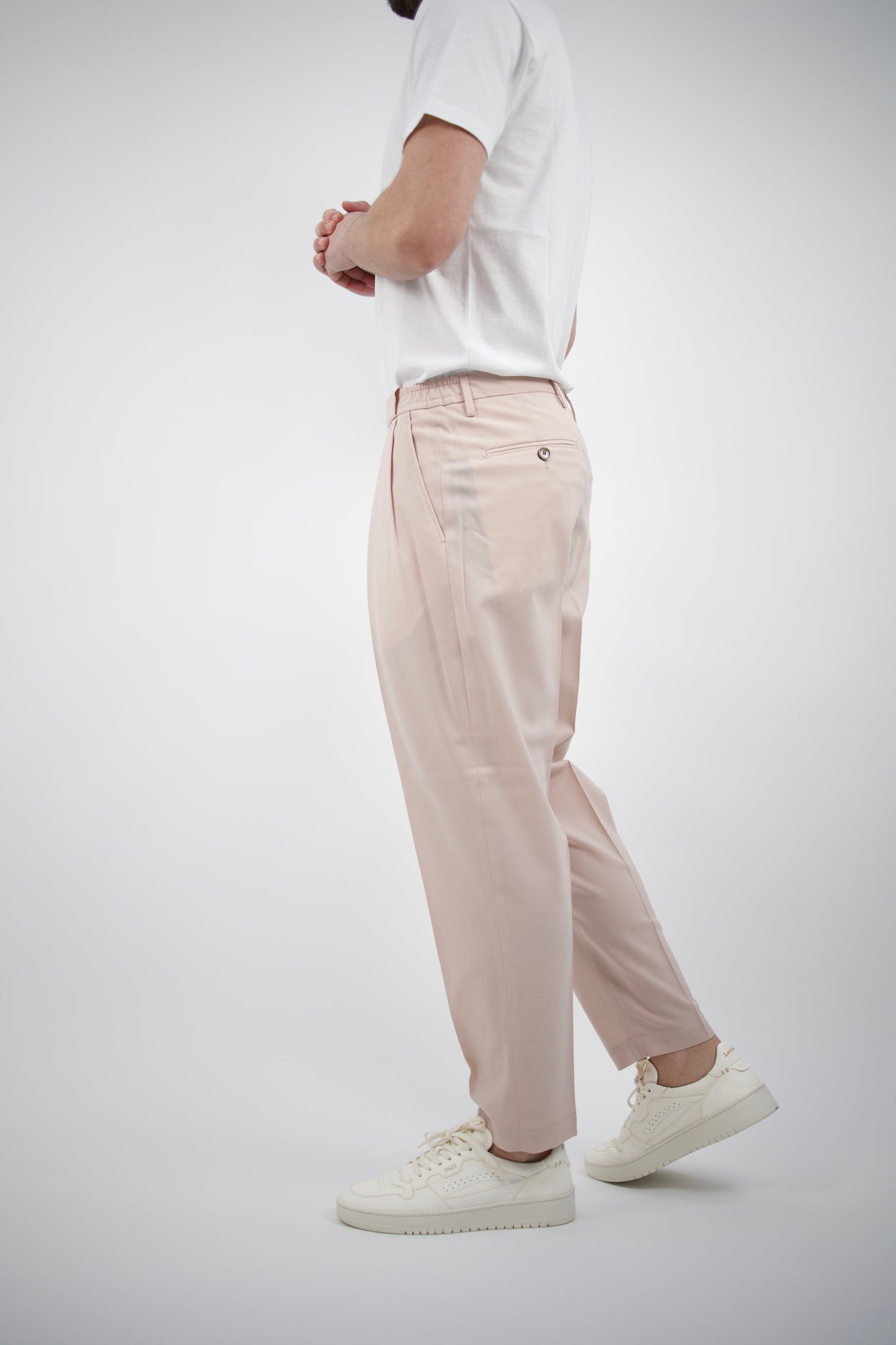 PANTALONE PORCELLANA PORTOBELLOSQD 325082 019 Quattro decimi BY Briglia