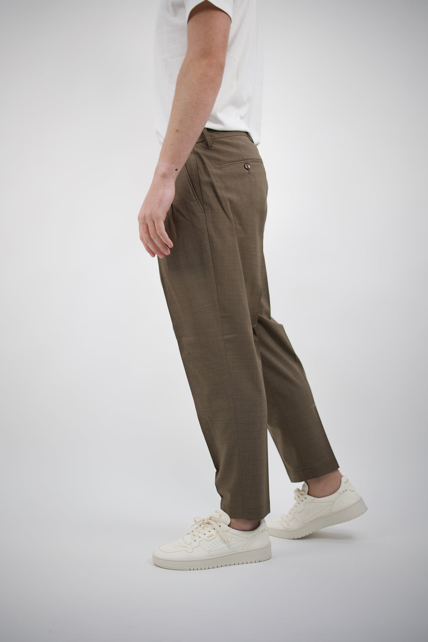 PANTALONE TABACCO PORTOBELLOSQD 325082 073 Quattro decimi BY Briglia