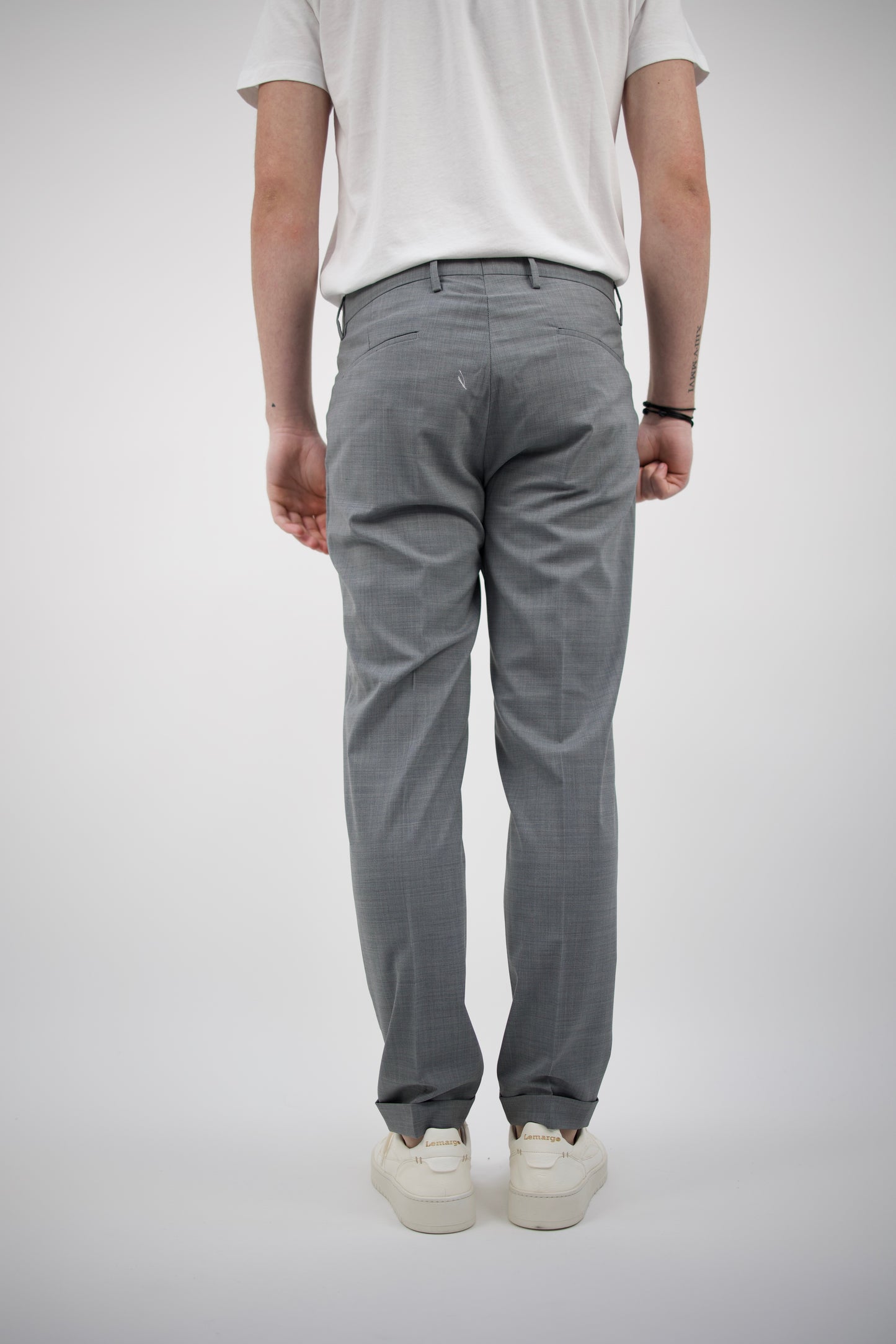 PANTALONE GRIGIO TIBERIOSQD 325082 060 Quattro decimi BY Briglia