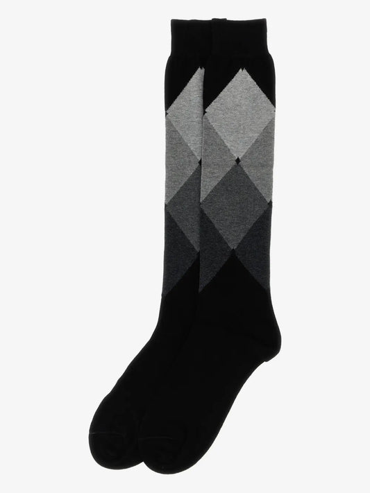 CALZINI A ROMBI BLACK DIAMOND BALLANTYNE