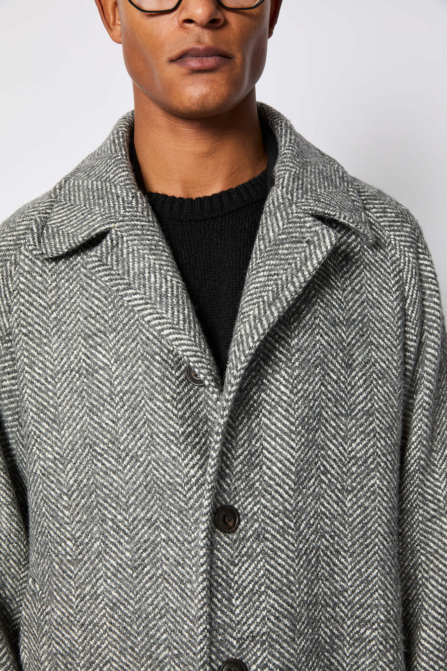 CAPPOTTO MONOPETTO GRIGIO 57512/1 7494 L.B.M.