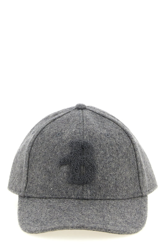 CAPPELLINO LOGO CON VISIERA GREY BALLANTYNE