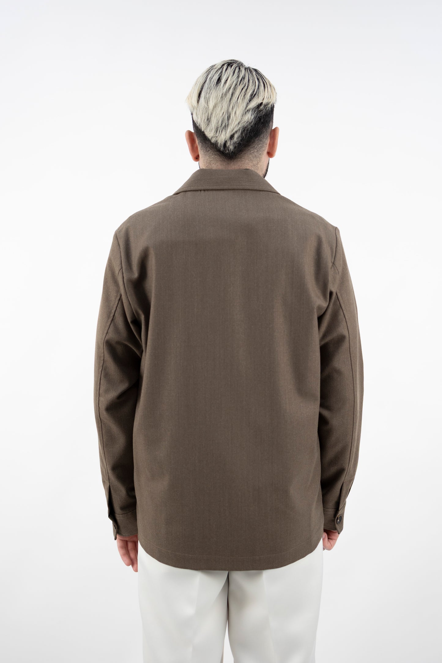 OVERJACKET MARRONE SRYTMKGUR1 Tintoria Mattei 954