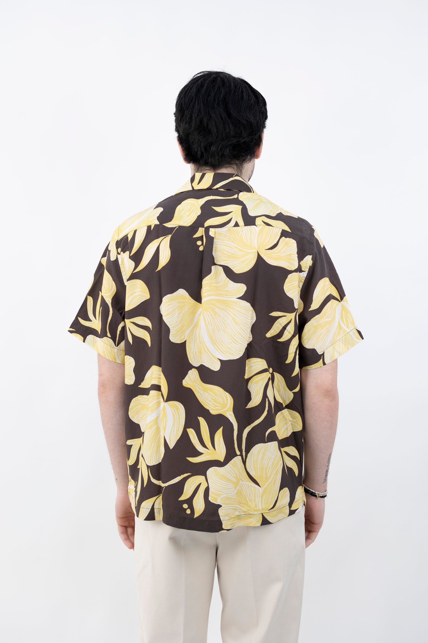 Camicia a maniche corte con stampa floreale - Camicia - Altea