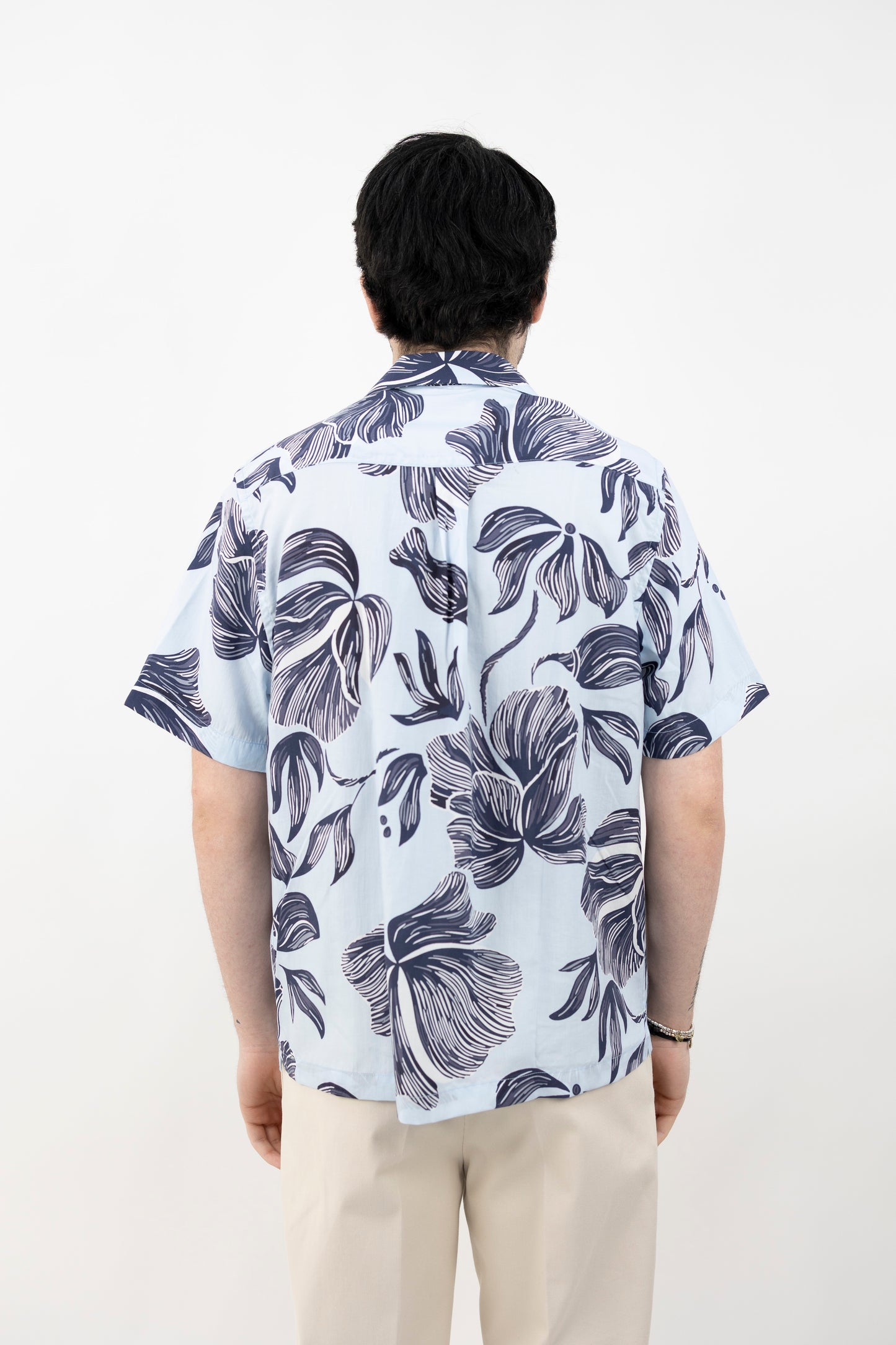 Camicia a maniche corte con stampa floreale - Camicia - Altea