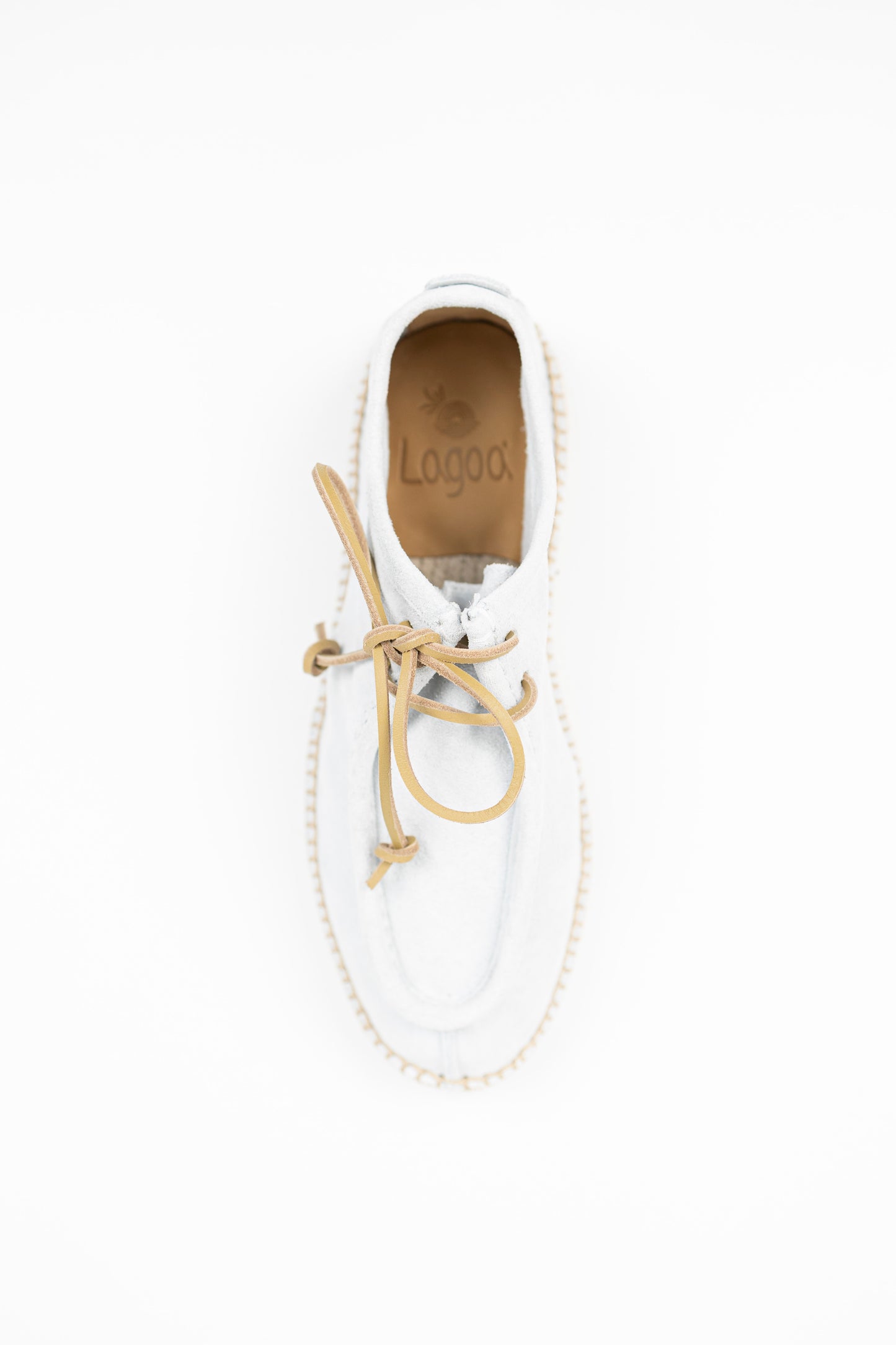 WALLABY SUEDE BIANCO - LAGOA