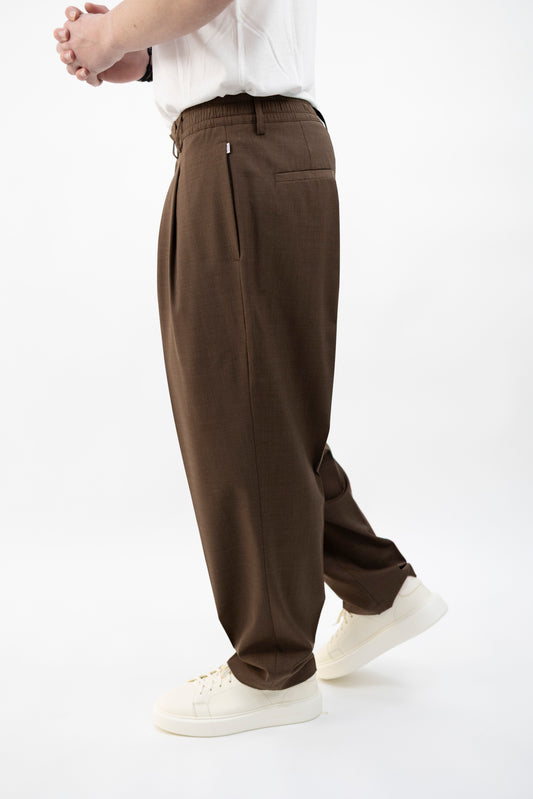 PANTALONE NORFOLK/71071 03 MARRONE New York Resident