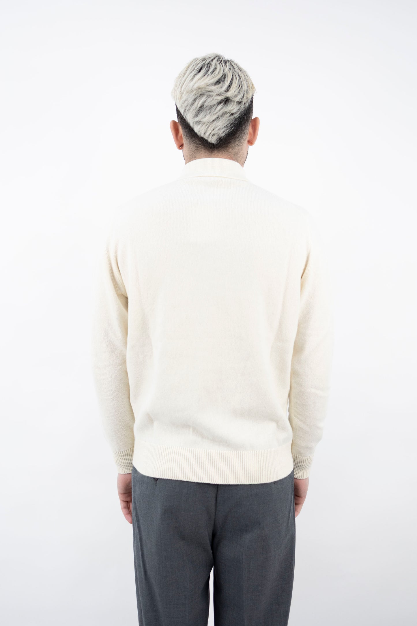 POLO IN LANA&CASHMERE LATTE PL3ML WC7R 020 Filippo De Lurentiis