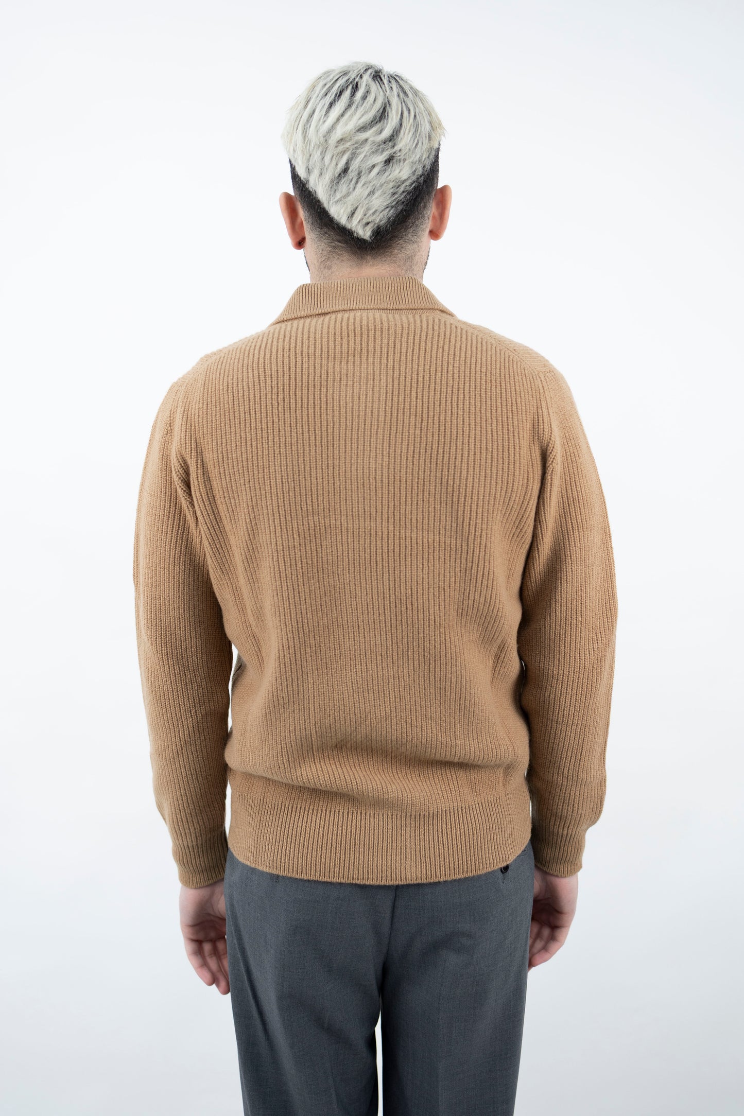 CARDIGAN IN LANA&CASHMERE CAMMELLO CA3MLT WC7P 045 Filippo De Lurentiis