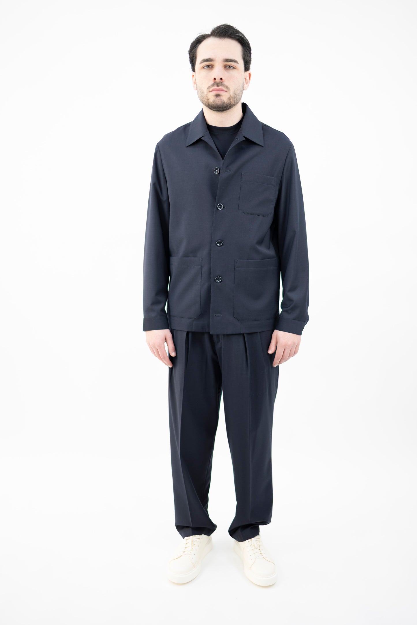 GIACCA OVERSHIRT PHOENIX/71071 01 BLU New York Resident
