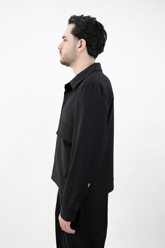 GIACCA OVERSHIRT COLUMBUS/71071 02 NERA New York Resident