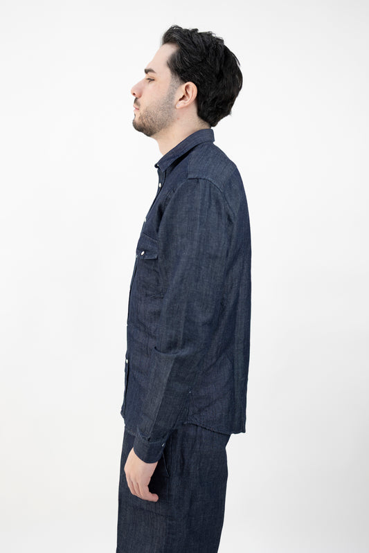 CAMICIA WESTERN CIL48 MARK DENIM InLinum