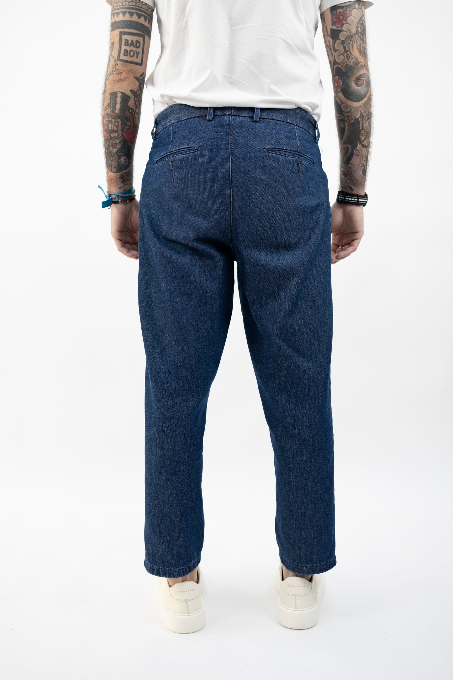 JEANS MANHATTANDQD BLU DENIM 300176 011 Quattro decimi BY Briglia