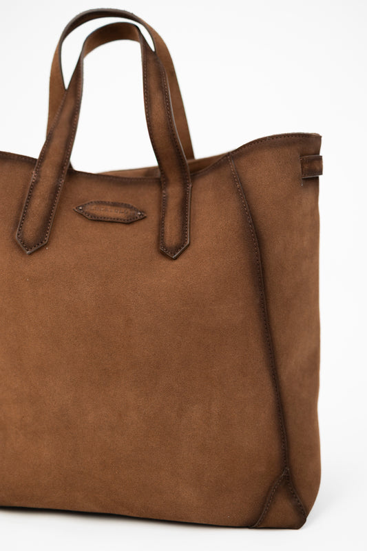 SHOPPER SUEDE BRUCIATO Alberto Luti