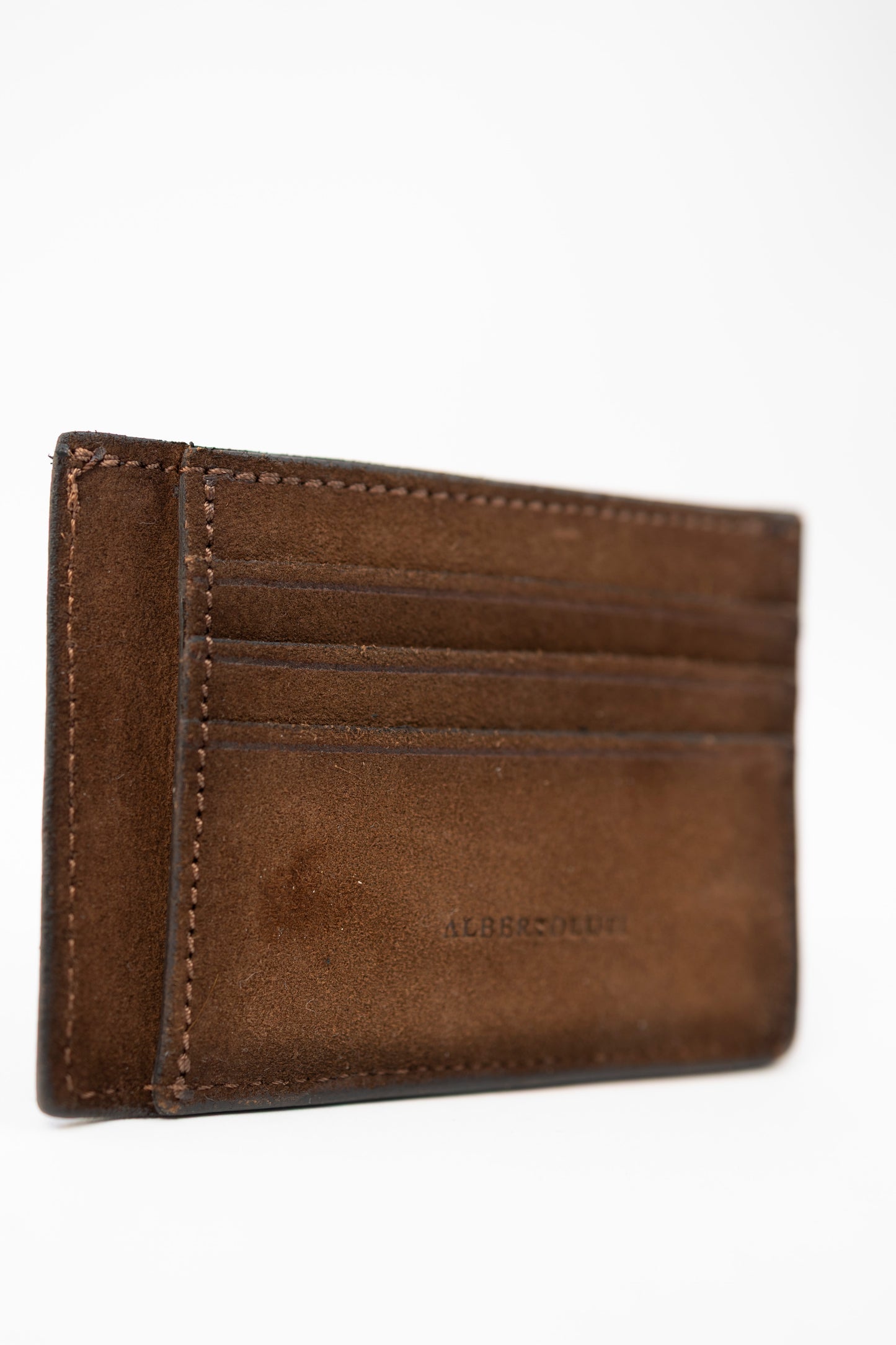 PORTACARD BRUCIATO MAX SUEDE Alberto Luti