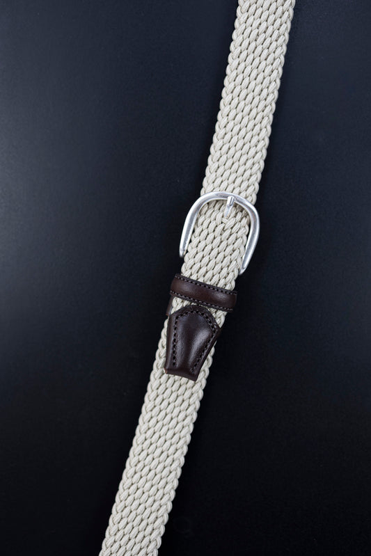 CINTURA TRECCIA 030 SABBIA-T.MORO Alberto Luti