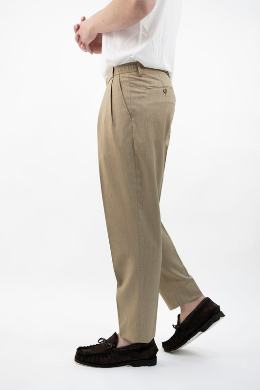 PANTALONE PORTOBELLOSQD SOLARO BEIGE 300181 043 Quattro decimi BY Briglia