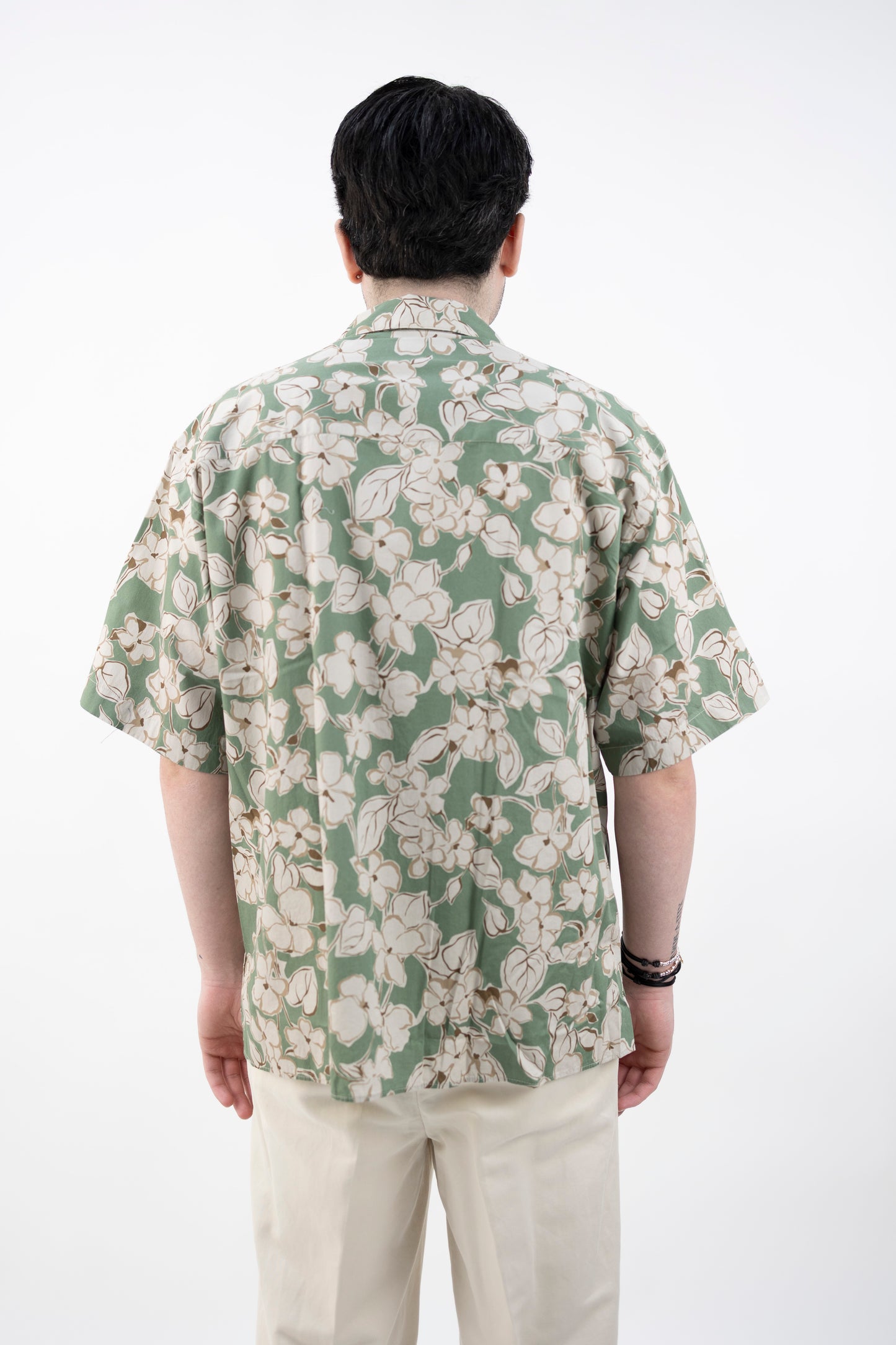 CAMICIA STAMPA FLOREALE SRSYN31 FU3Tintoria Mattei 954