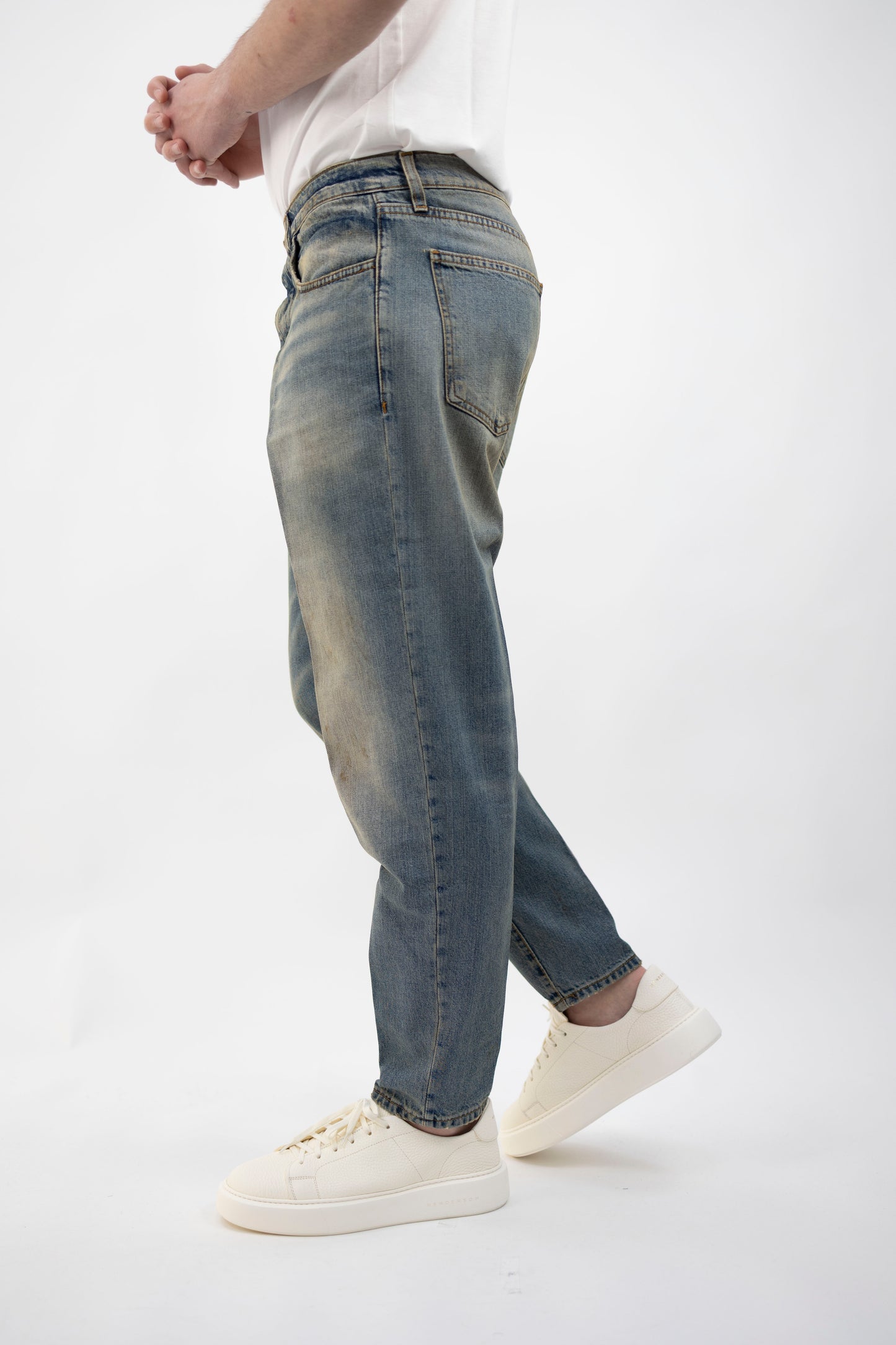 JEANS DENIM SABBIATO NIKKO/L.SP2 BONHEUR