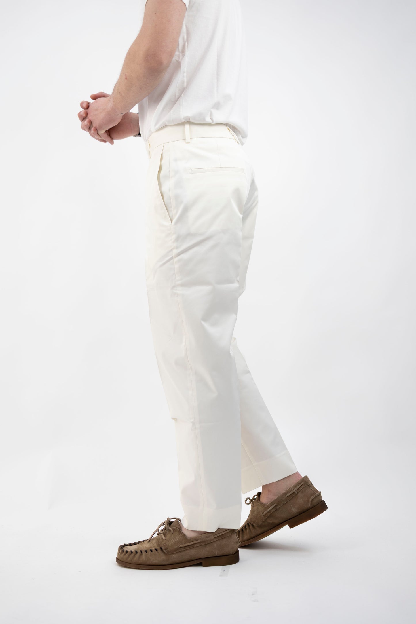 PANTALONE BIANCO CHIBA/1670 BONHEUR
