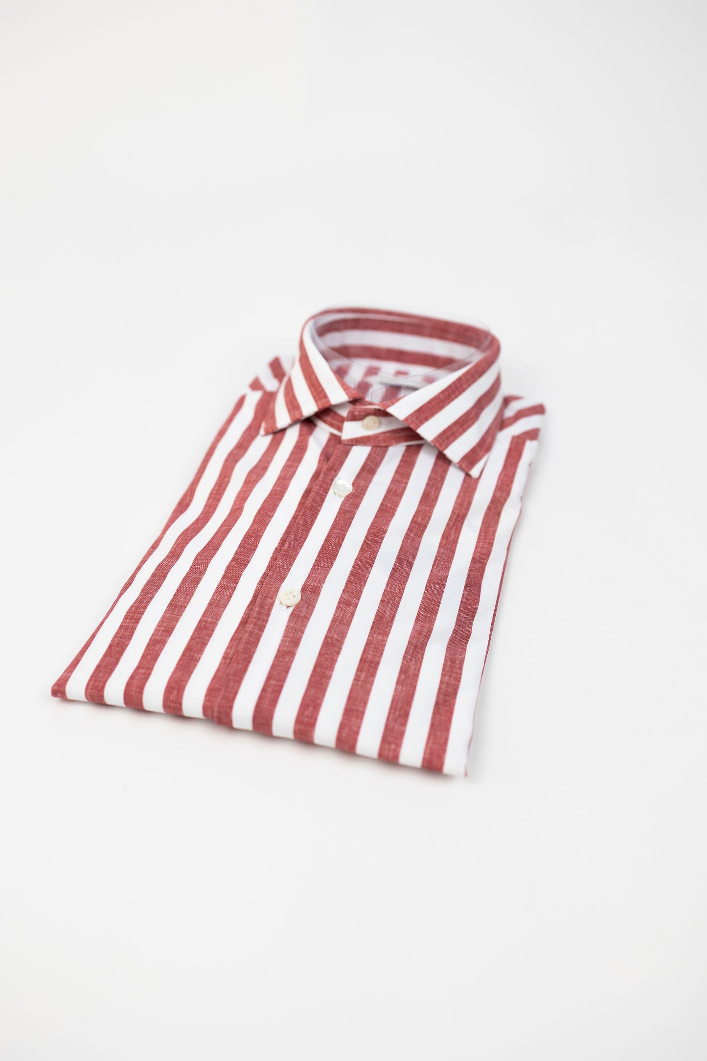 CAMICIA A RIGHE BIANCO E ROSSO 1363GJERM1 GUGLIELMINOTTI