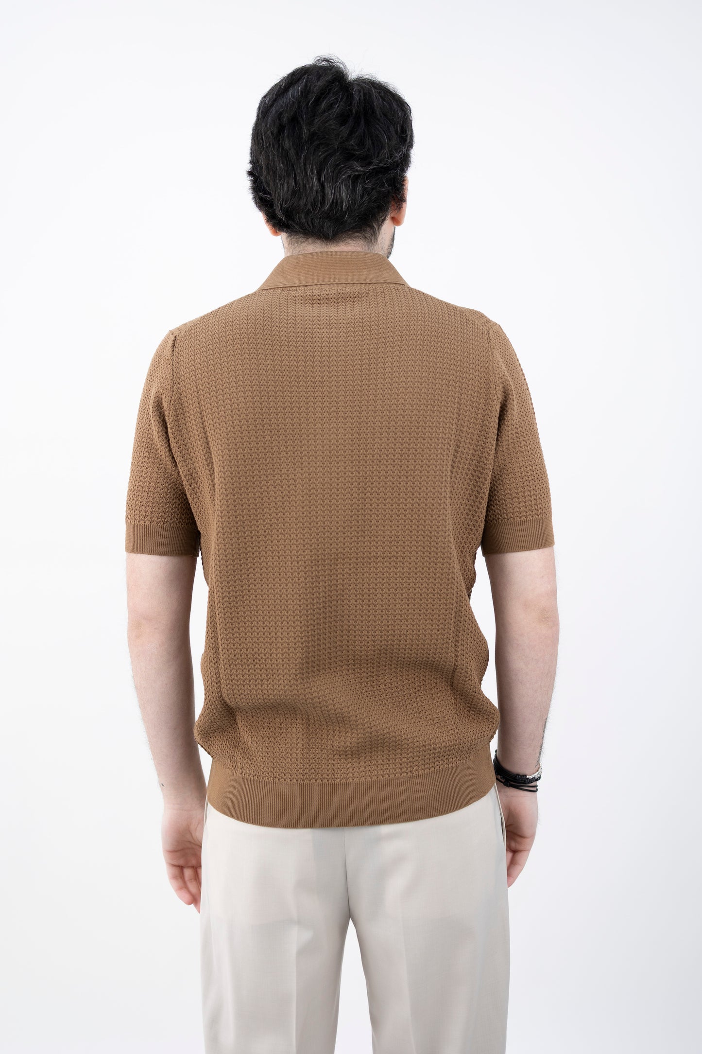POLO CAMICIA BEIGE COLONIALE CA3MC CR14L 070 Filippo De Lurentiis