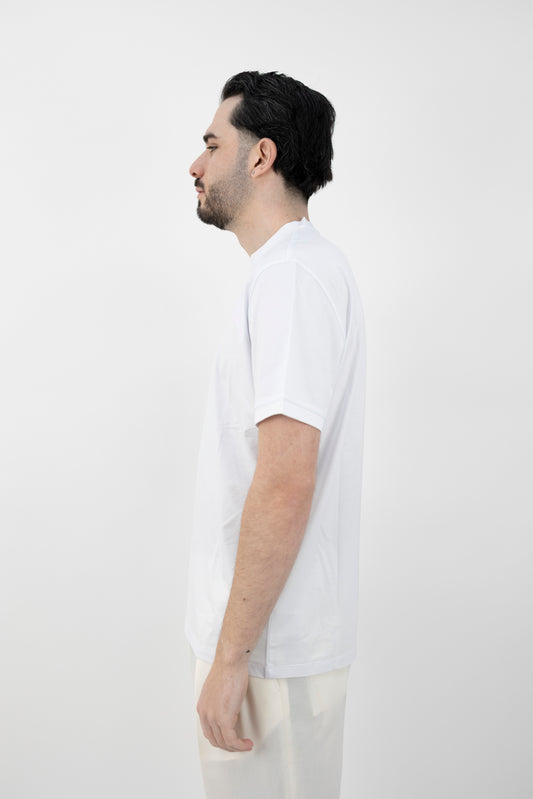 T-SHIRT JERSEY BIANCO 261PT1001 BIANCO Pietra Salata