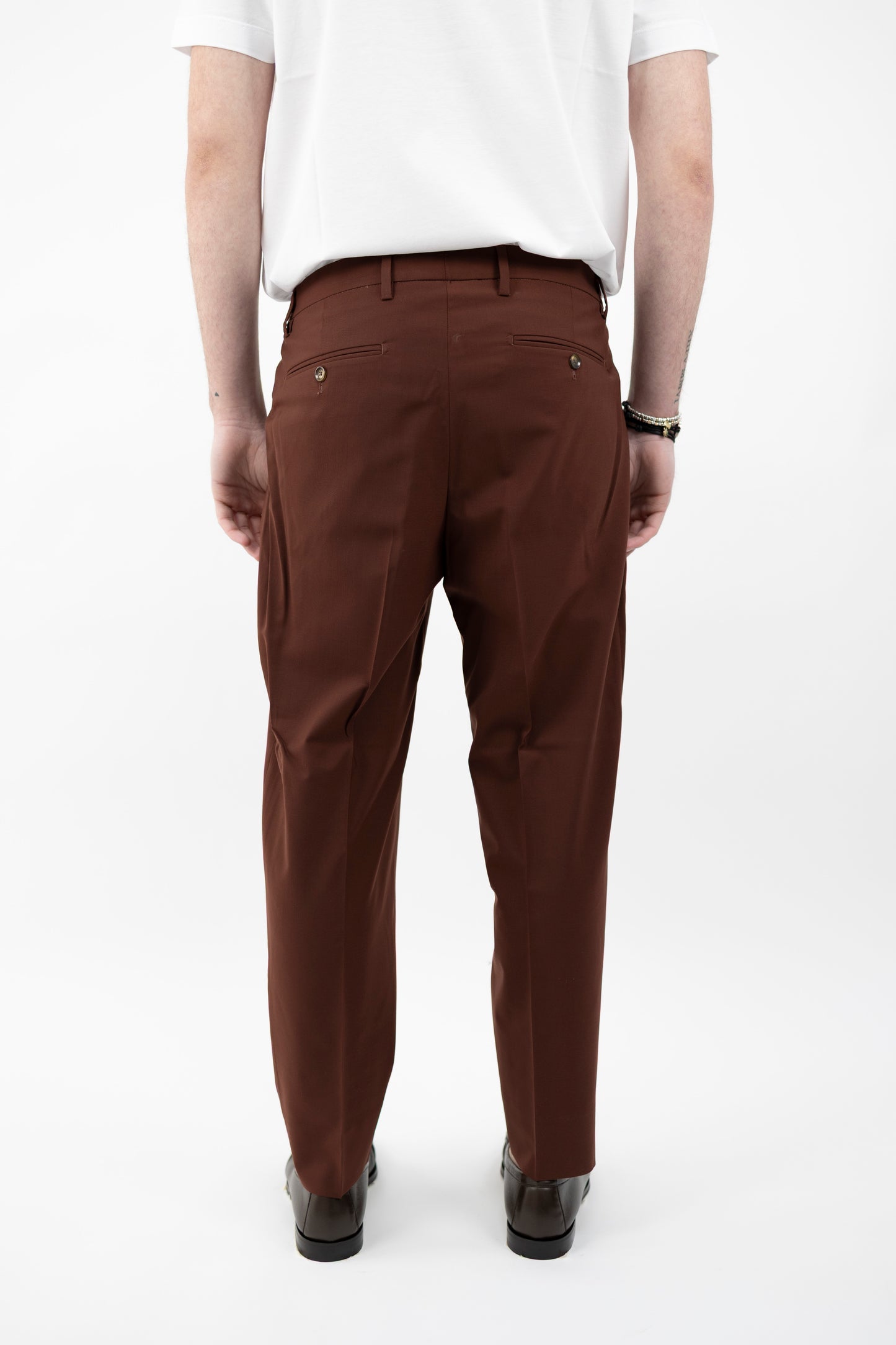 PANTALONE PORTOBELLOSQD MARRONE 300082 183 - pantalone - Quattro decimi BY Briglia