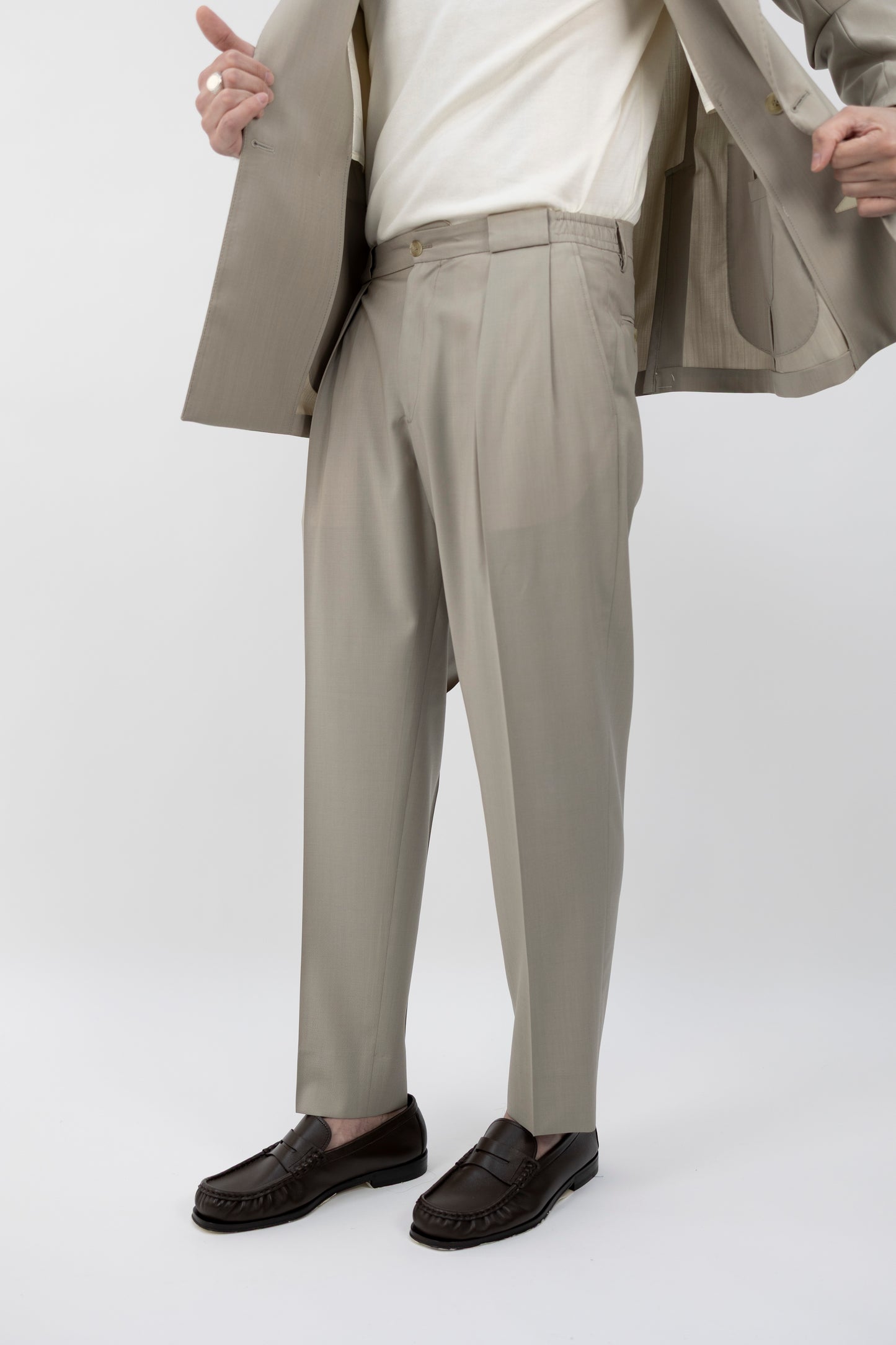 ABITO BOLGHERIPOQD BEIGE KAKI 300108B 043 Quattro decimi BY Briglia