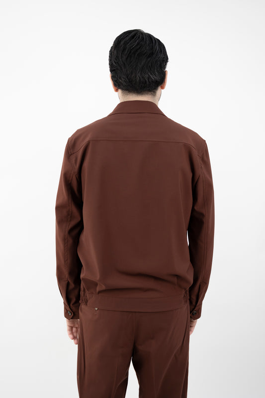 GIUBBINO BILLQD MARRONE 300082 183 Quattro decimi BY Briglia