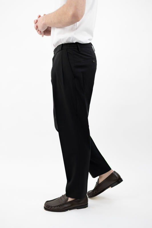 PANTALONE PORTOBELLOSQD NERO 30082 010 Quattro decimi BY Briglia