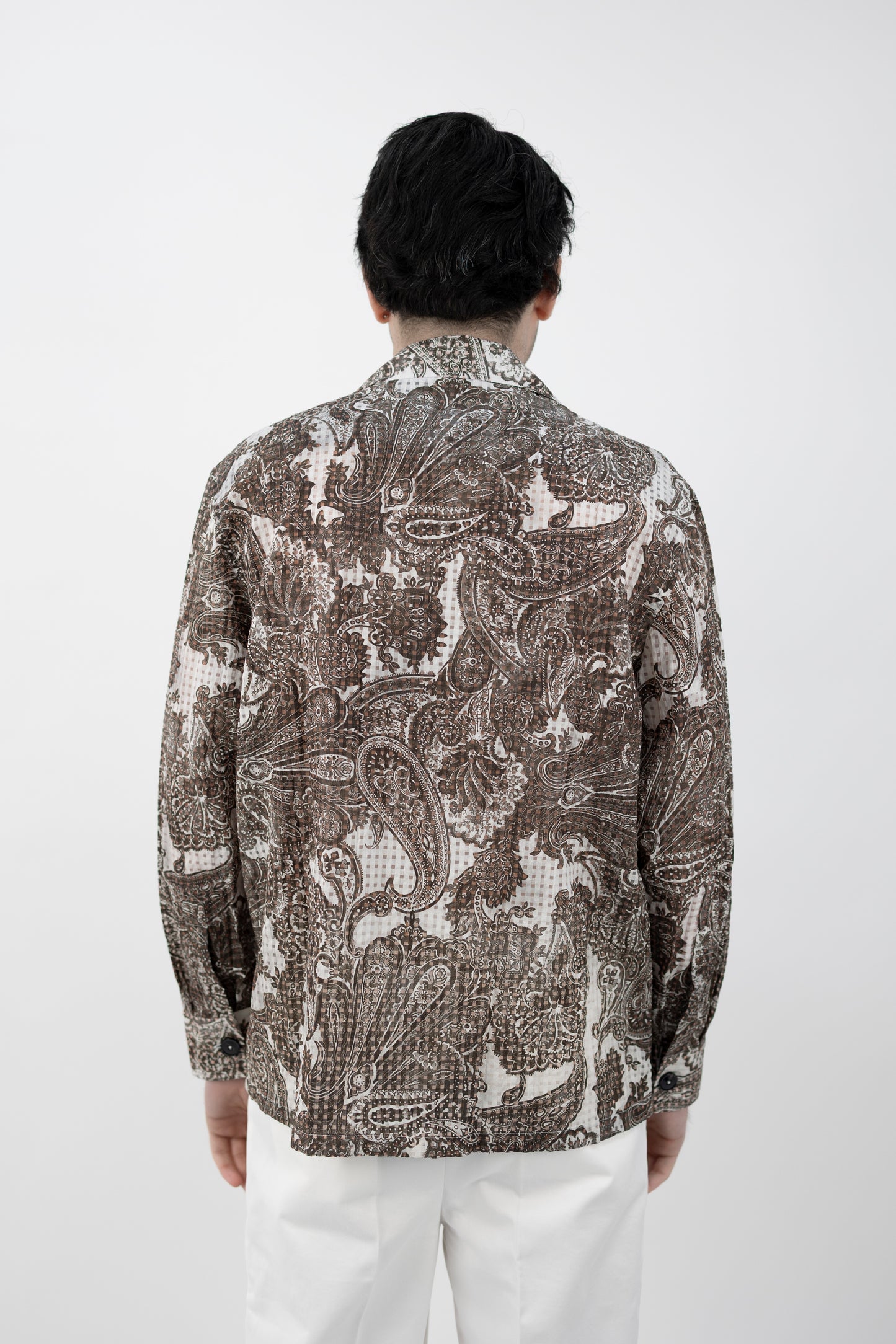 GICCA CAMICIA FANTASIA PRINT PAISLEY 61011/2 6097 GABRIELE PASINI