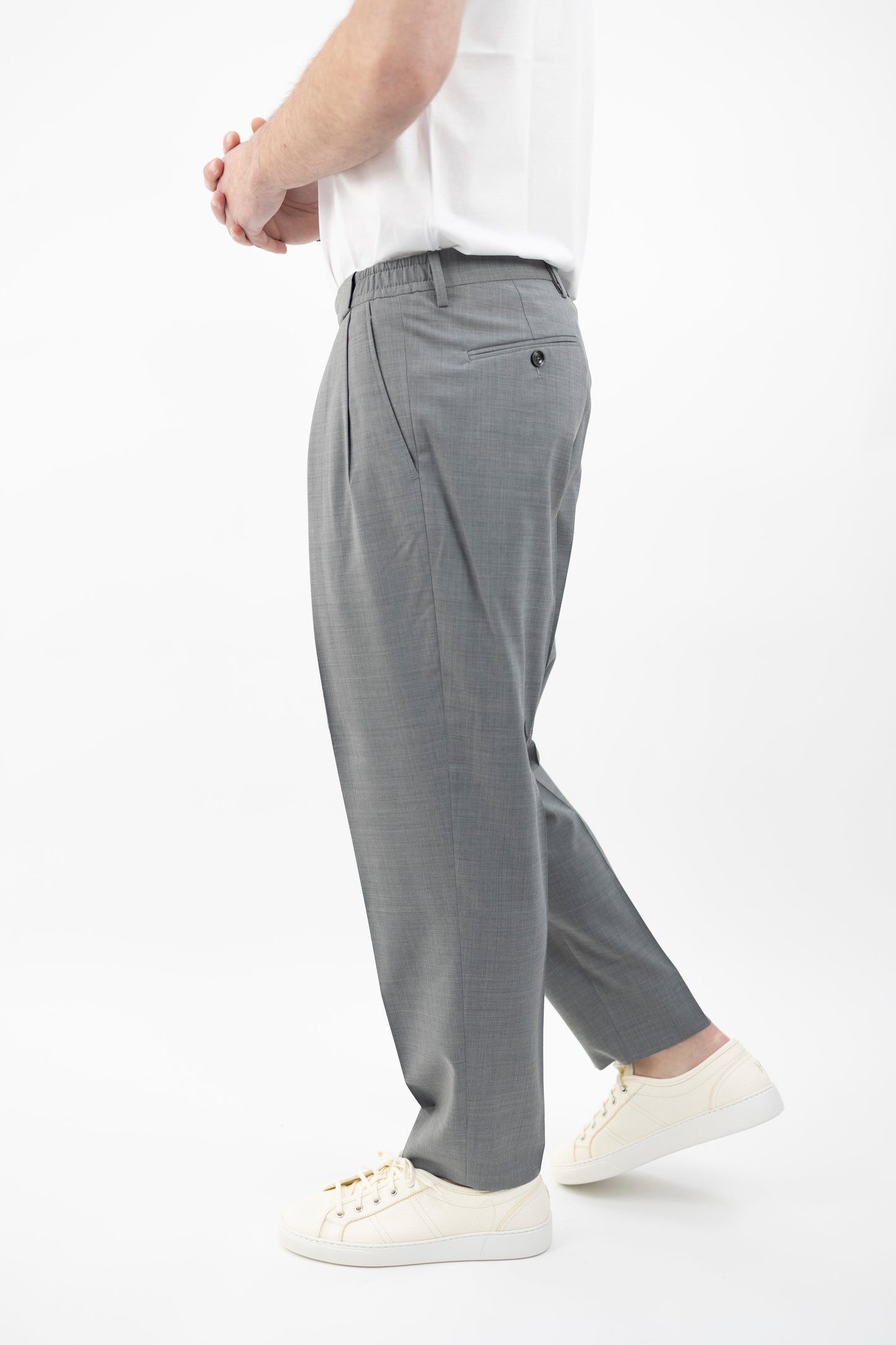 PANTALONE PORTOBELLOSQD GRIGIO 300082 060 Quattro decimi BY Briglia