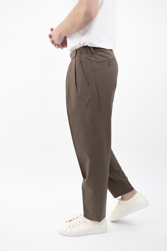 PANTALONE PORTOBELLOSQD TABACCO 300082 136 Quattro decimi BY Briglia
