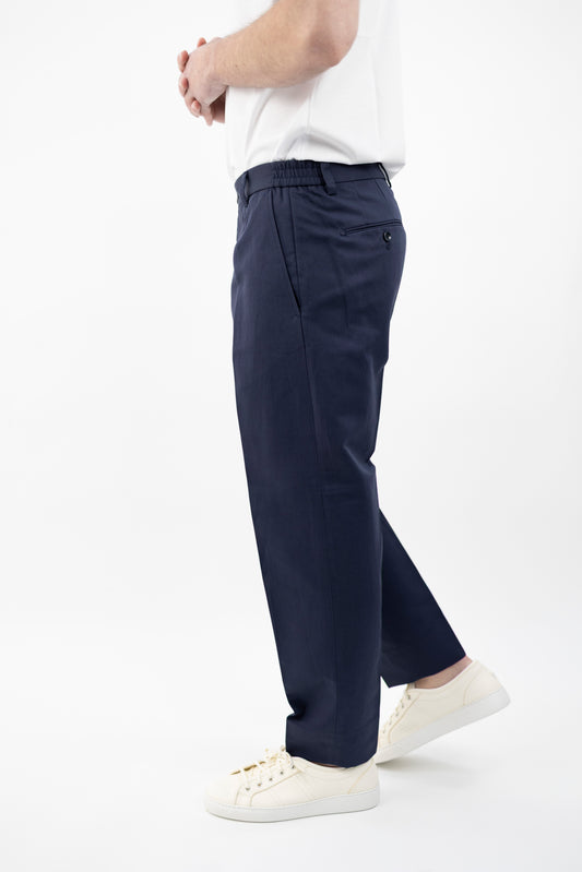 PANTALONE PORTOFINOSQD BLU 300050 091 Quattro decimi BY Briglia