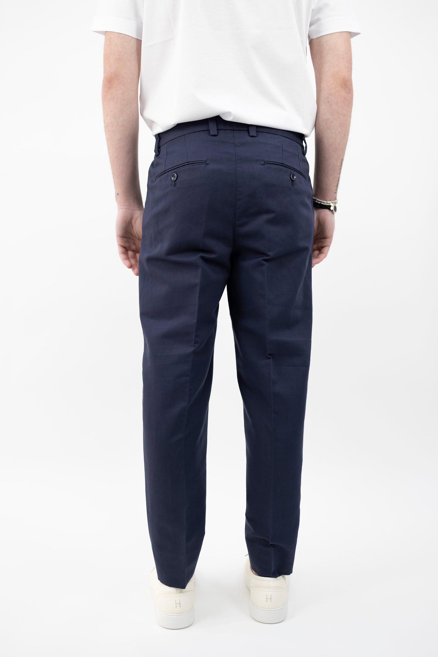 PANTALONE PORTOFINOSQD BLU 300050 091 Quattro decimi BY Briglia