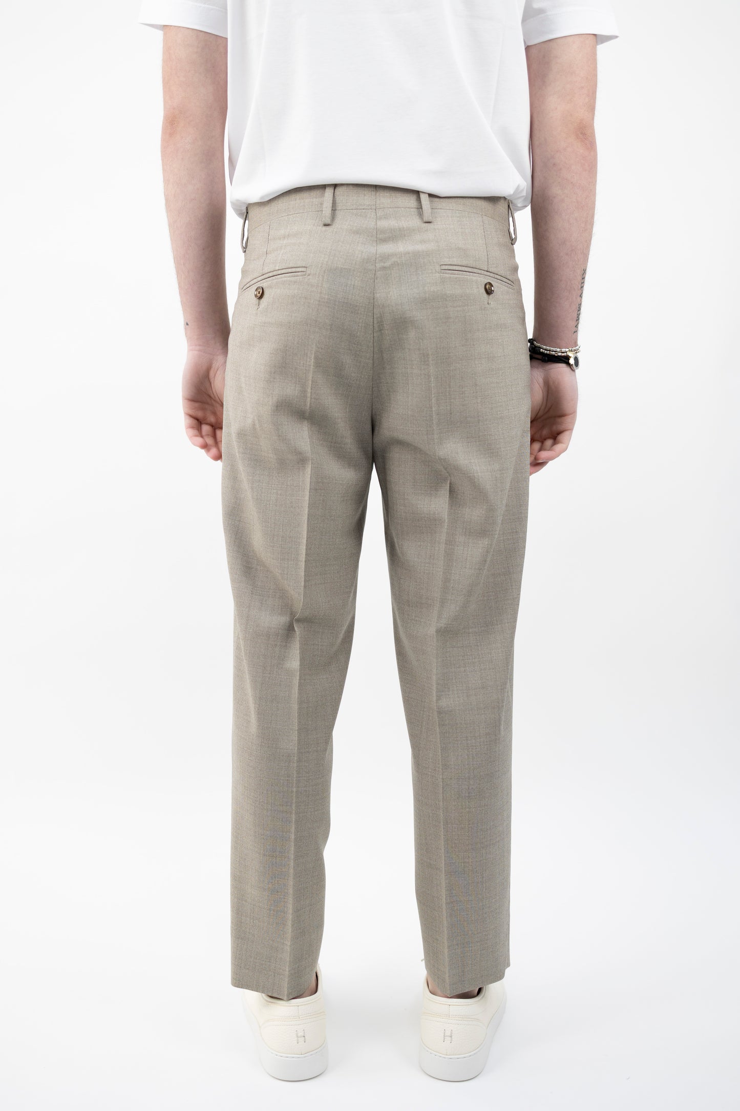PANTALONE ARNOSQD BEIGE 300179 043 Quattro decimi BY Briglia