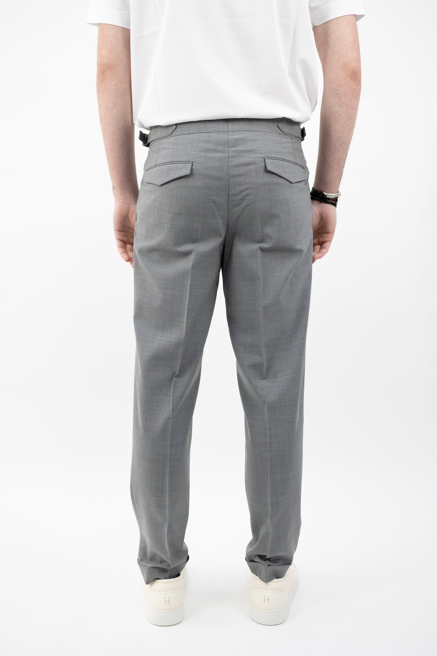 PANTALONE QUARTIERISQD GRIGIO 300082 060 Quattro decimi BY Briglia